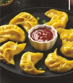 Corn&cheese momos (5 PCS)
