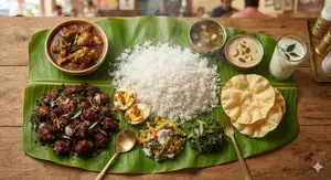 நாட்டுக்கோழி சாப்பாடு காம்போ(5சாப்பாடு )