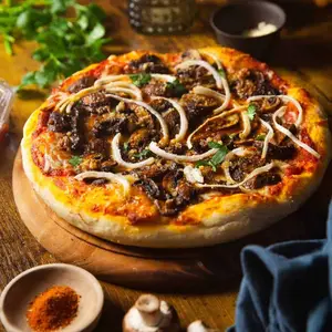 Mushroom pizza