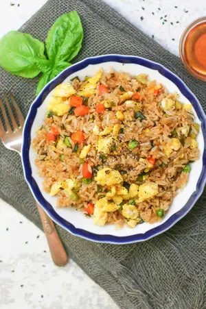 Egg fried rice